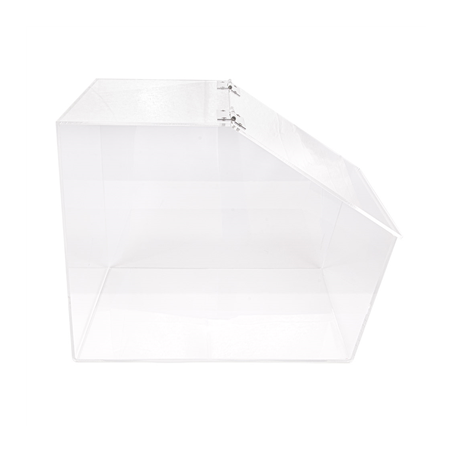 PRÉSENTOIR POUR PRODUITS EN VRAC  32x41x32 CM TRANSPARENT ACRYLIQUE (1 UNITÉ)