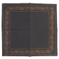 SERVIETTES ECOLABEL 'DOUBLE POINT - TROYA' 18 G/M2 40x40 CM NOIR OUATE (1200 UNITÉ)