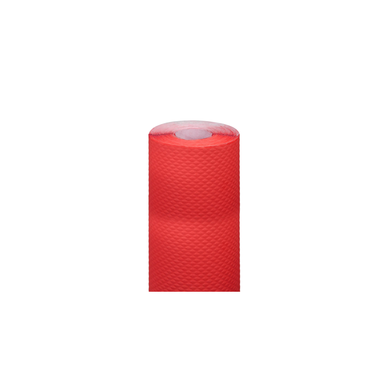 NAPPE EN ROULEAU  48 G/M2 1,20x7 M ROUGE CELLULOSE (25 UNITÉ)