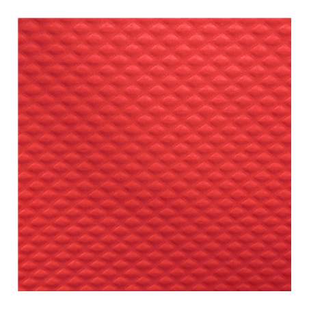 NAPPE EN ROULEAU  48 G/M2 1,20x7 M ROUGE CELLULOSE (25 UNITÉ)
