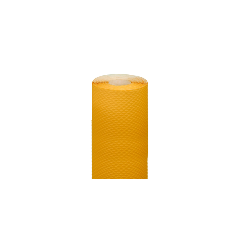 NAPPE EN ROULEAU  48 G/M2 1,20x7 M JAUNE FONCÉ CELLULOSE (25 UNITÉ)