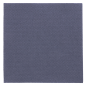 SERVIETTES ECOLABEL 'DOUBLE POINT' 18 G/M2 20x20 CM BLEU MARINE OUATE (2400 UNITÉ)