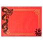 SETS DE TABLE 'CHINA' 48 G/M2 31x43 CM ROUGE CELLULOSE (2000 UNITÉ)