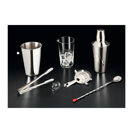 MÉLANGEUR COCKTAIL 900 ML Ø 10,3x17,4 CM ARGENTE INOX (1 UNITÉ)