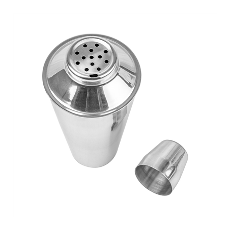 SHAKER 840 ML  Ø9,5x24,5 CM ARGENTE INOX (1 UNITÉ)