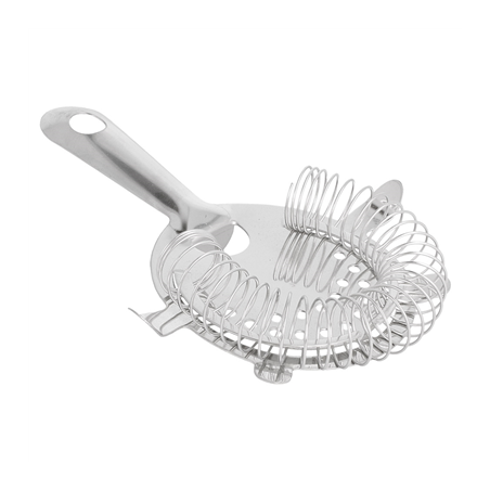 PASSOIRE COCKTAIL 4 POINTES  Ø 7,5 CM ARGENTE INOX (1 UNITÉ)