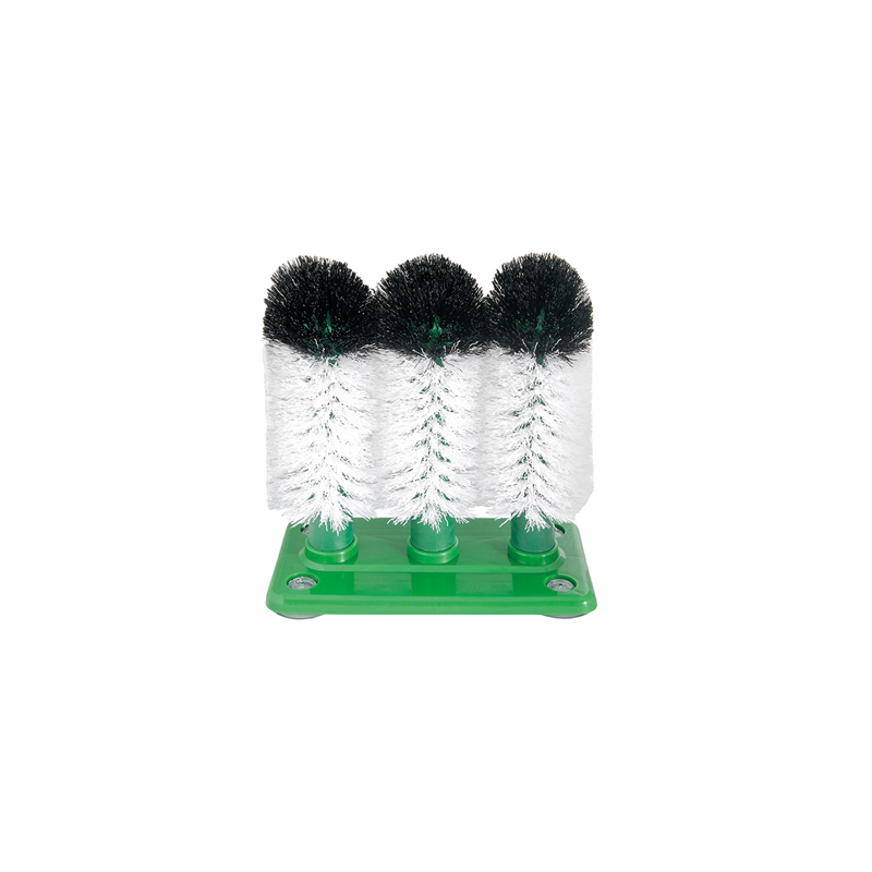 BASE+3 BROSSES LAVAGE VERRES  19x9,9x19 CM POLYESTER (1 UNITÉ)