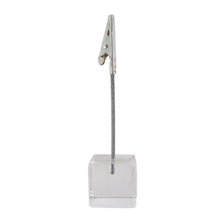 SOCLE PORTE-ÉTIQUETTES "ALLIGATOR"