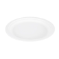 ASSIETTES 'BIONIC'  Ø 18x1,8 CM BLANC BAGASSE (1000 UNITÉ)