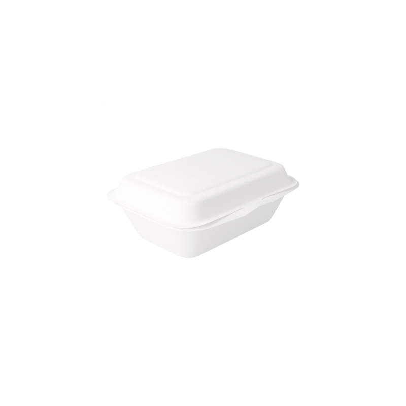 COQUILLES 'BIONIC' 600 ML 13,6x18,2x6,4 CM BLANC BAGASSE (1000 UNITÉ)