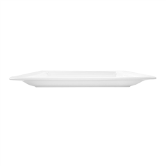 ASSIETTES RECTANGULAIRES  32x28,5 CM BLANC PORCELAINE (6 UNITÉ)