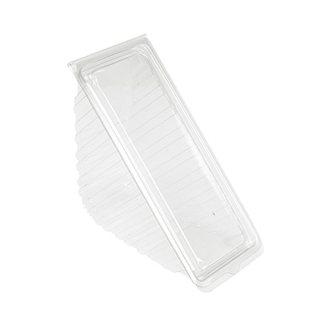 BOÎTES TRIANGULAIRES SANDWICH DOUBLE  11x11x6,5 CM TRANSPARENT RPET (600 UNITÉ)