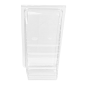 BOÎTES TRIANGULAIRES SANDWICH DOUBLE  11x11x6,5 CM TRANSPARENT RPET (600 UNITÉ)