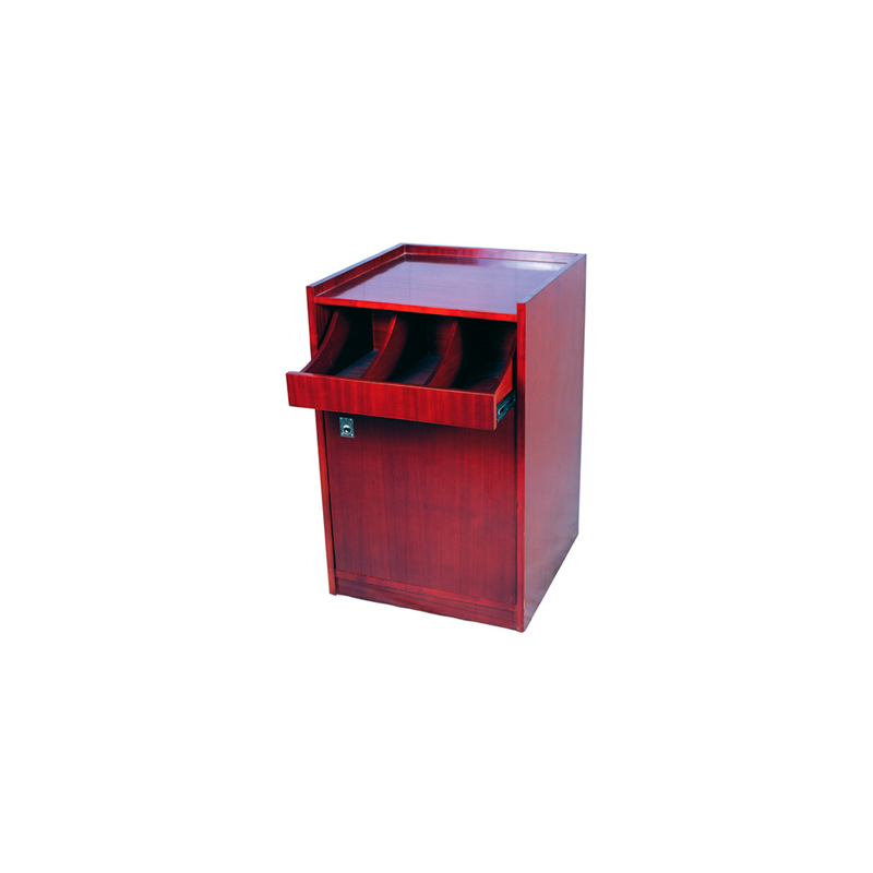 MEUBLE À COUVERTS ET VAISSELLE STANDARD  55x53,5x82 CM MARRON ROUGEATRE BOIS (1 UNITÉ)