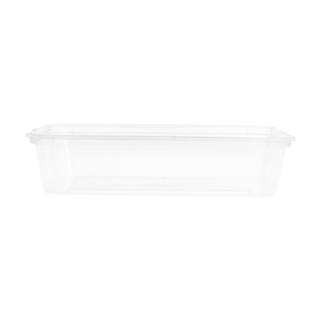 RÉCIPIENTS RECTANGULAIRES 500 ML 17,5x12x3,5 CM TRANSPARENT PP (500 UNITÉ)