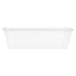 RÉCIPIENTS RECTANGULAIRES 650 ML 17,5x12x4,5 CM TRANSPARENT PP (500 UNITÉ)