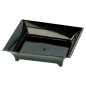 MISES EN BOUCHE RÉUTILISABLES "CARRÉ" 36 ML 6,3x6,3x1,5 CM NOIR PS (720 UNITÉ)