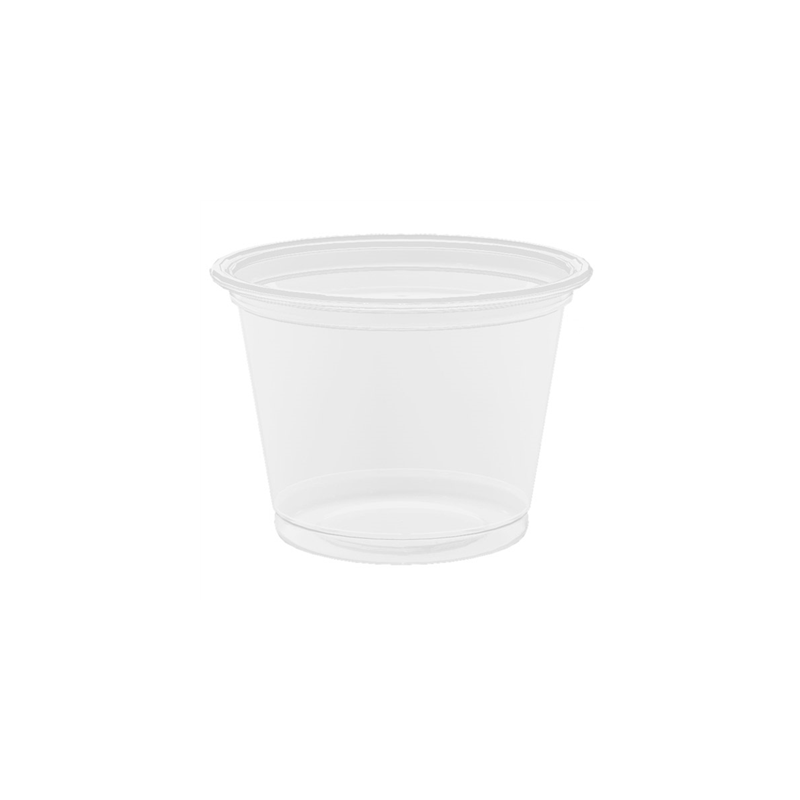 PETITS POTS MICRO-ONDABLES 30 ML Ø4,5x3,3 CM TRANSPARENT PP (2500 UNITÉ)