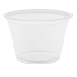 PETITS POTS MICRO-ONDABLES 75 ML Ø6,2x4,3 CM TRANSPARENT PP (2500 UNITÉ)