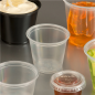 PETITS POTS MICRO-ONDABLES 75 ML Ø6,2x4,3 CM TRANSPARENT PP (2500 UNITÉ)