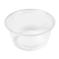 PETITS POTS MICRO-ONDABLES 100 ML Ø7,4x3,5 CM TRANSPARENT PP (2500 UNITÉ)