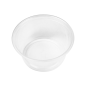PETITS POTS MICRO-ONDABLES 100 ML Ø7,4x3,5 CM TRANSPARENT PP (2500 UNITÉ)