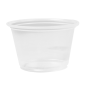 PETITS POTS MICRO-ONDABLES 120 ML Ø7,4x4,6 CM TRANSPARENT PP (2500 UNITÉ)