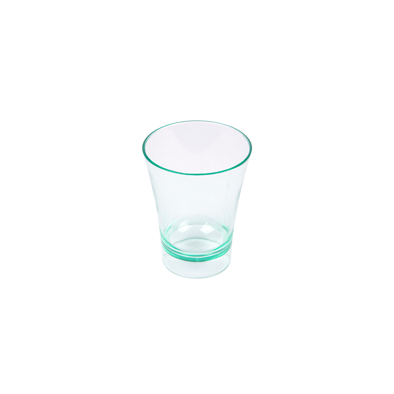 RÉCIPIENTS MISE EN BOUCHE RÉUTILISABLES 60 ML Ø 5,1x6,5 CM VERT D'EAU PS (288 UNITÉ)