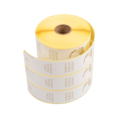 1000 U. ÉTIQUETTES BANDE "WC" NON FIXE