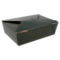 BOÎTES AMÉRICAINES MICRO-ONDABLES 1980 ML 350 G/M2+PP 19,8x14x6,4 CM NOIR CARTON (50 UNITÉ)