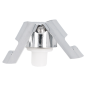 BOUCHON BOUTEILLES CHAMPAGNE  Ø 3,5x5,5 CM ARGENTE FER (1 UNITÉ)