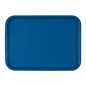 PLATEAU FAST FOOD  27,5x35,5 CM BLEU PP (1 UNITÉ)