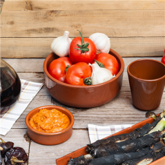 RÉCIPIENTS EN FAÏENCE POUR SALADES