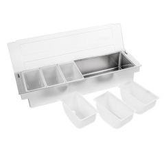 DISTRIBUTEUR À CONDIMENTS 6 COMPART.