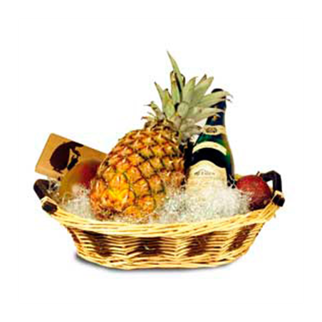 CORBEILLE POUR LOTS RONDS  Ø 33x9 CM MARRON OSIER (40 UNITÉ)