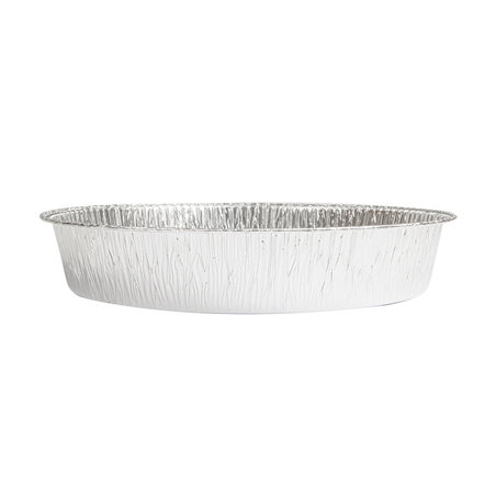 RÉCIPIENTS TARTELETTES 1350 ML Ø 22,8/19,6x3,9 CM ALUMINIUM (100 UNITÉ)