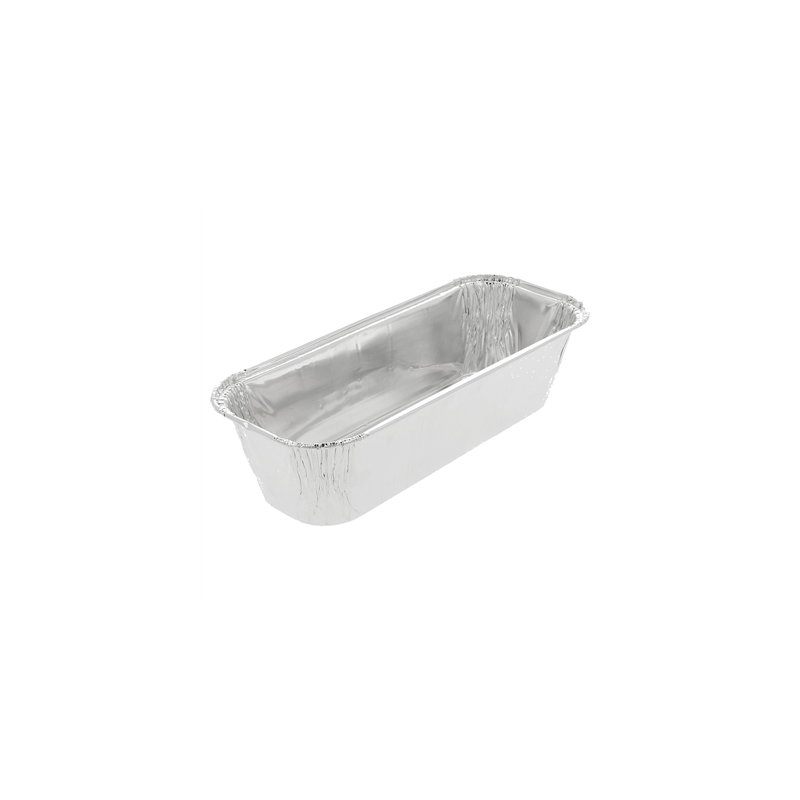RÉCIPIENTS PLUM CAKE 600 ML 20,6/17,5x8,6x5,1 CM ALUMINIUM (100 UNITÉ)