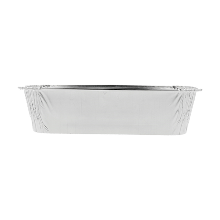 RÉCIPIENTS PLUM CAKE 600 ML 20,6/17,5x8,6x5,1 CM ALUMINIUM (100 UNITÉ)