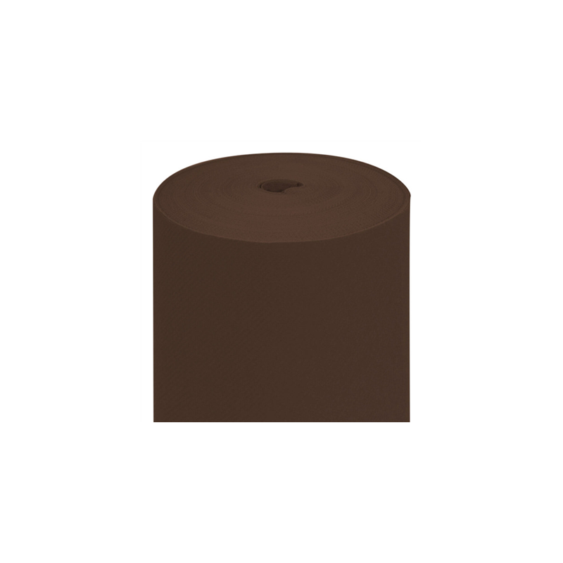 NAPPE EN ROULEAU  55 G/M2 1,20x50 M CHOCOLAT AIRLAID (1 UNITÉ)
