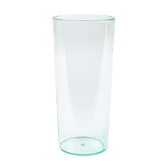 MINI RÉCIPIENTS RÉUTILISABLES "TUBO" 130 ML Ø 4,5x10,5 CM VERT D'EAU PS (200 UNITÉ)