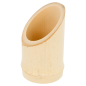 TUBES TRONQUÉS  Ø 5/5,5x9 CM NATUREL BAMBOU (100 UNITÉ)