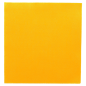SERVIETTES ECOLABEL 'DOUBLE POINT' 18 G/M2 33x33 CM JAUNE SOLEIL OUATE (1200 UNITÉ)