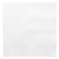 SERVIETTES 4 PLIS 'QUATTRO' 21 G/M2 45x45 CM BLANC OUATE (750 UNITÉ)