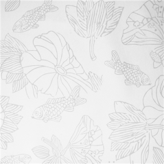 "TÊTE-À-TÊTE" PRÉ. 120CM (20 SER.) "MER EGEE"  55 G/M2 0,40x24 M BLANC AIRLAID (6 UNITÉ)