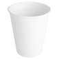 GOBELETS 'BIONIC' 260 ML Ø 8x9,1 CM BLANC BAGASSE (1000 UNITÉ)
