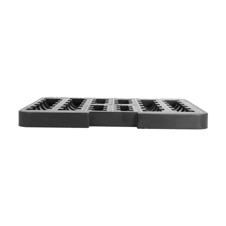 PLATEAU MONNAIES POUR CAISSE  24x17x1,8 CM NOIR PVC (1 UNITÉ)