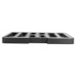 PLATEAU MONNAIES POUR CAISSE  24x17x1,8 CM NOIR PVC (1 UNITÉ)