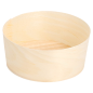 POTS EN FEUILLE DE PEUPLIER  Ø 5,5x2,2 CM NATUREL BOIS (100 UNITÉ)