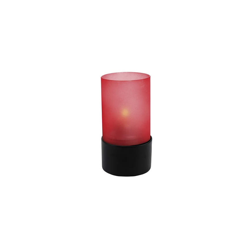 ABAT-JOURS POUR LAMPE DE TABLE "AMBEO"   ROUGE VERRE (6 UNITÉ)