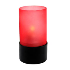 ABAT-JOURS POUR LAMPE DE TABLE "AMBEO"   ROUGE VERRE (6 UNITÉ)